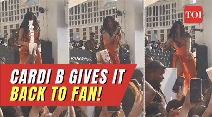 Is Cardi B left-handed? Who Threw a Drink at Cardi B?