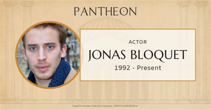 Jonas Bloquet Biography